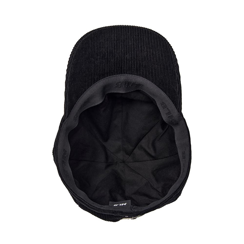 MLB 燈芯絨報童帽 紐約洋基隊 (3ACBC0146-50BKS)