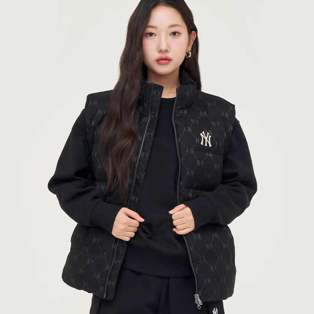 MLB 羽絨背心 Monogram系列 紐約洋基隊 (3ADVM0246-50BKS)