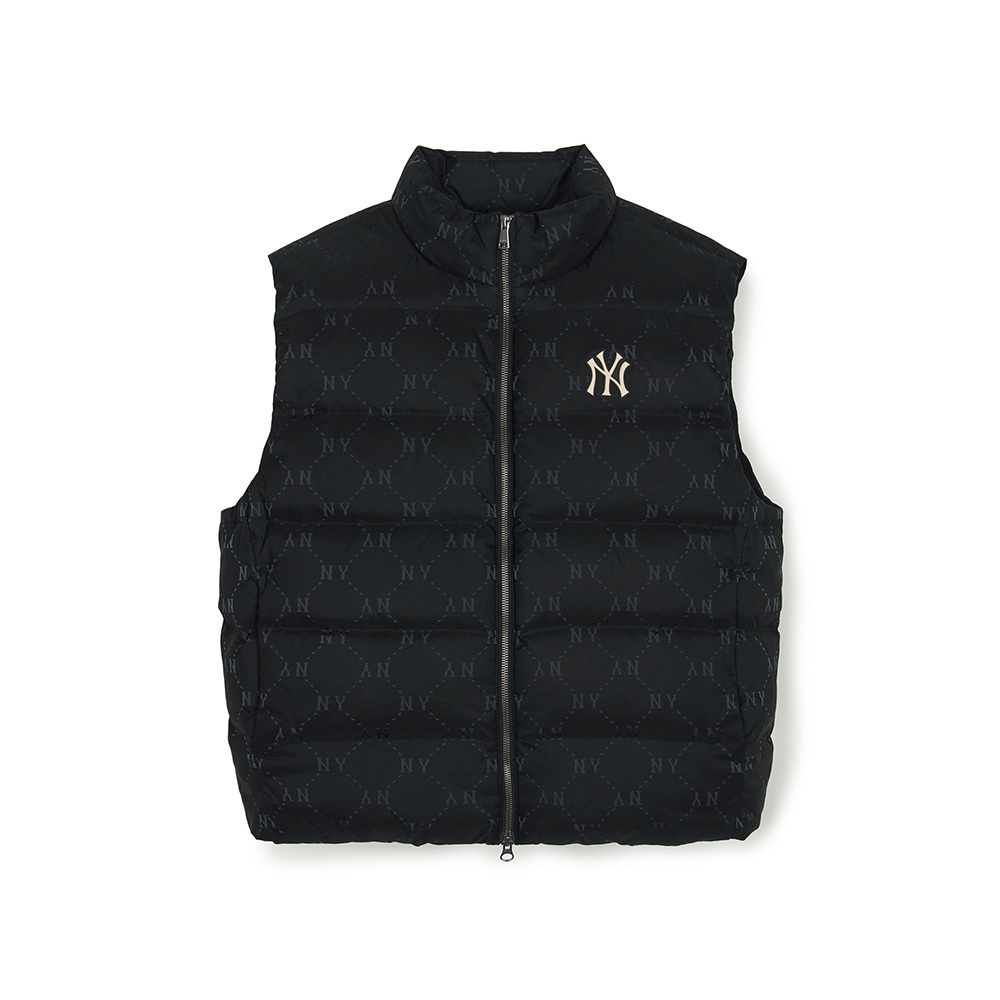 MLB 羽絨背心 Monogram系列 紐約洋基隊 (3ADVM0246-50BKS)
