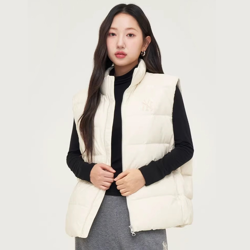 MLB Korea MLB 羽絨背心 Monogram系列 紐約洋基隊 (3ADVM0246-50CRD)｜速爾