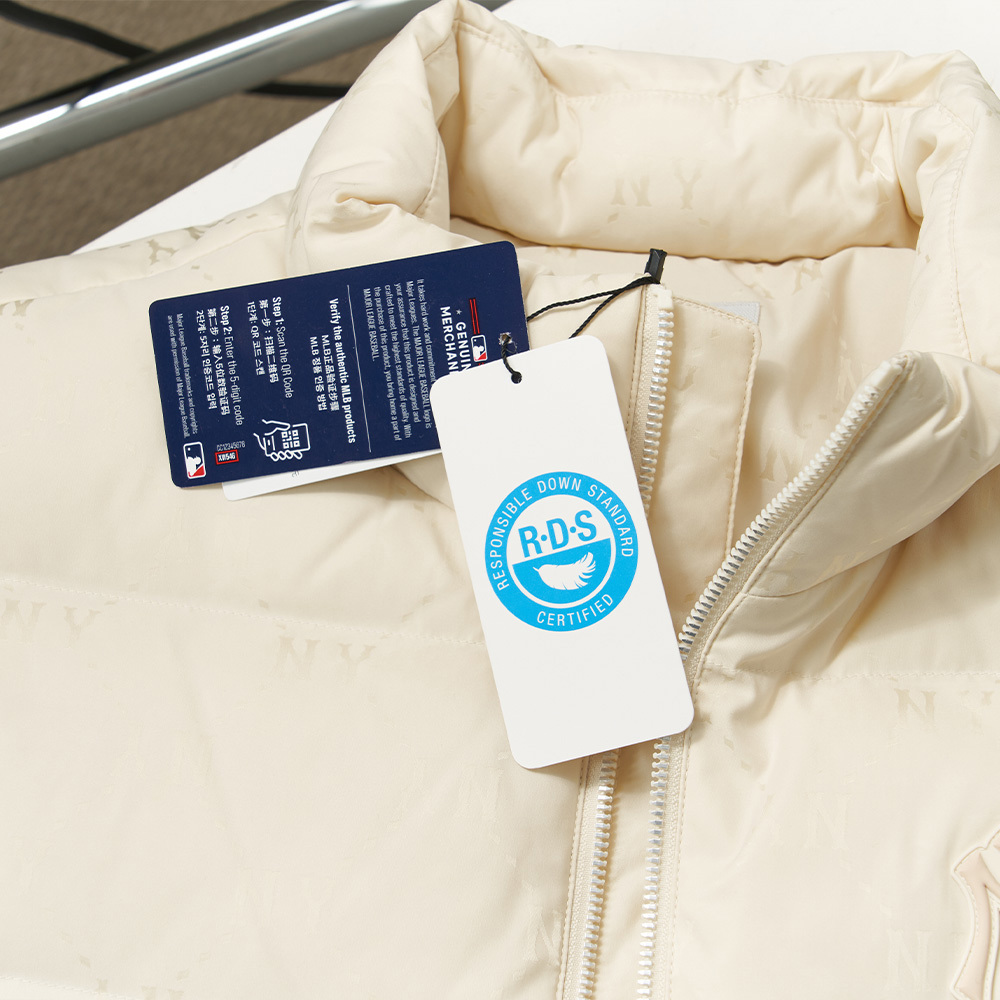 MLB 羽絨背心 Monogram系列 紐約洋基隊 (3ADVM0246-50CRD)