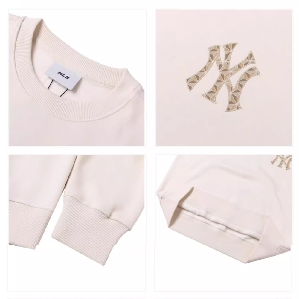 MLB 長袖大學T Monogram系列 紐約洋基隊 (3AMTM0946-50CRD)