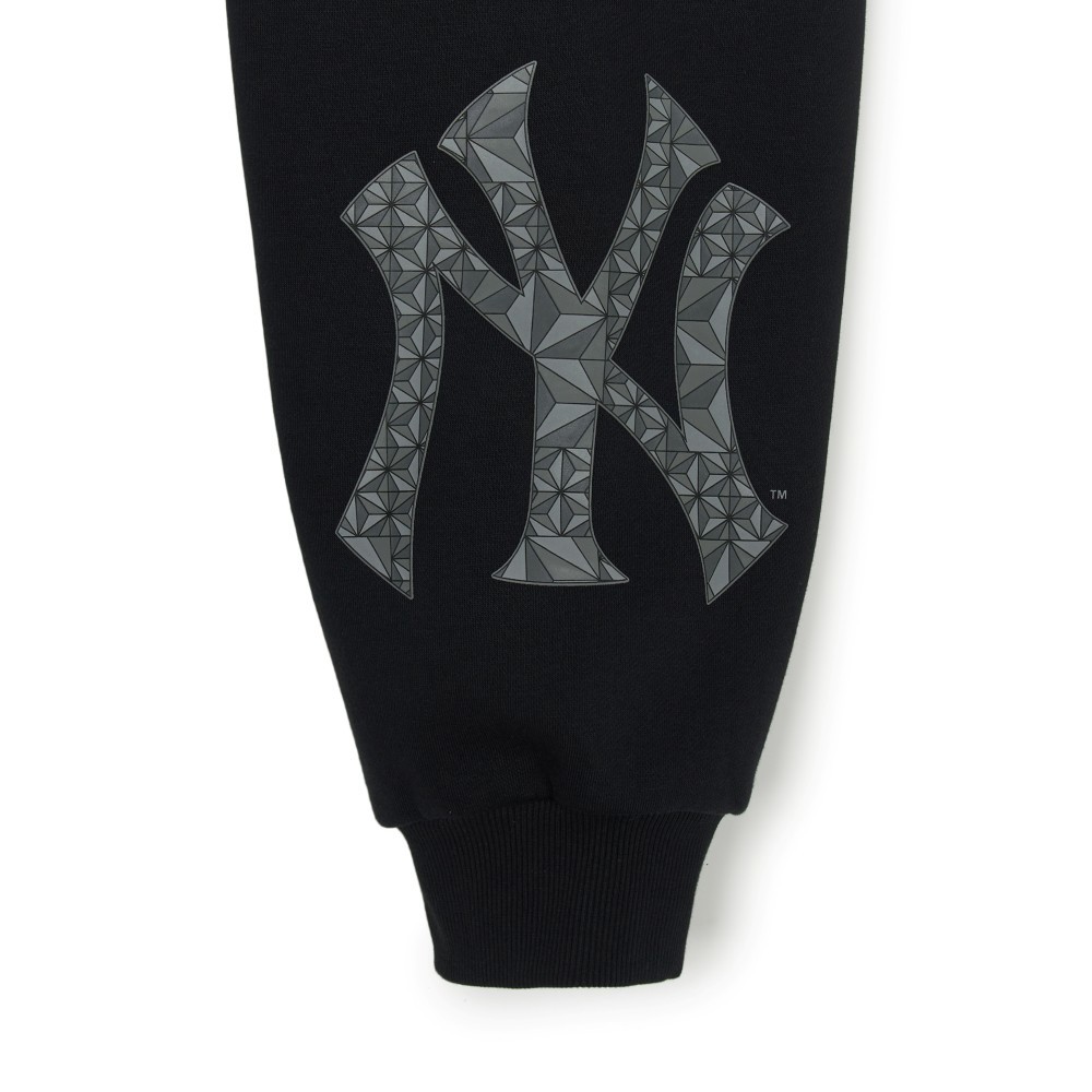 MLB 運動褲 休閒長褲 Monogram系列 紐約洋基隊 (3APTM0746-50BKS)