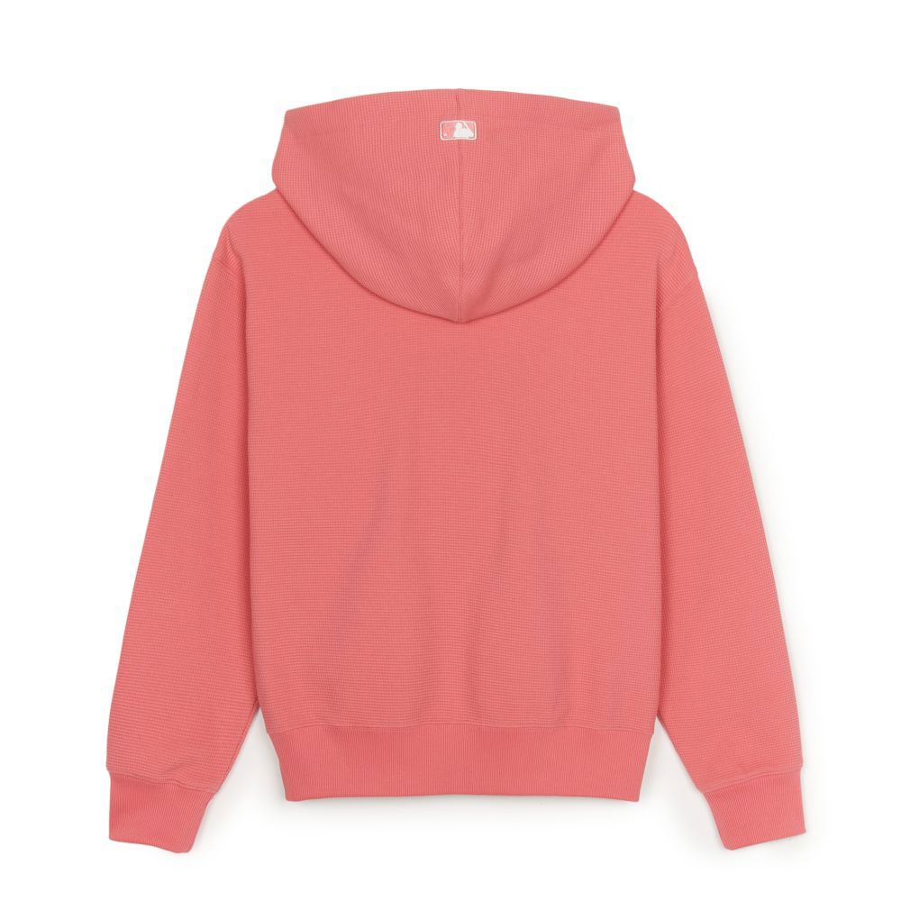 MLB 小Logo拉鍊連帽外套 克里夫蘭守護者隊 (3ATRB0846-45PKS)