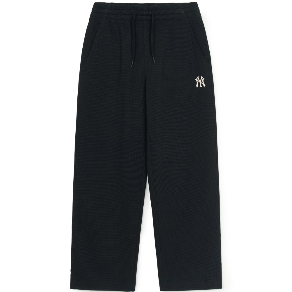 MLB 小Logo運動褲 休閒長褲 紐約洋基隊 (3APTB1146-50BKS)