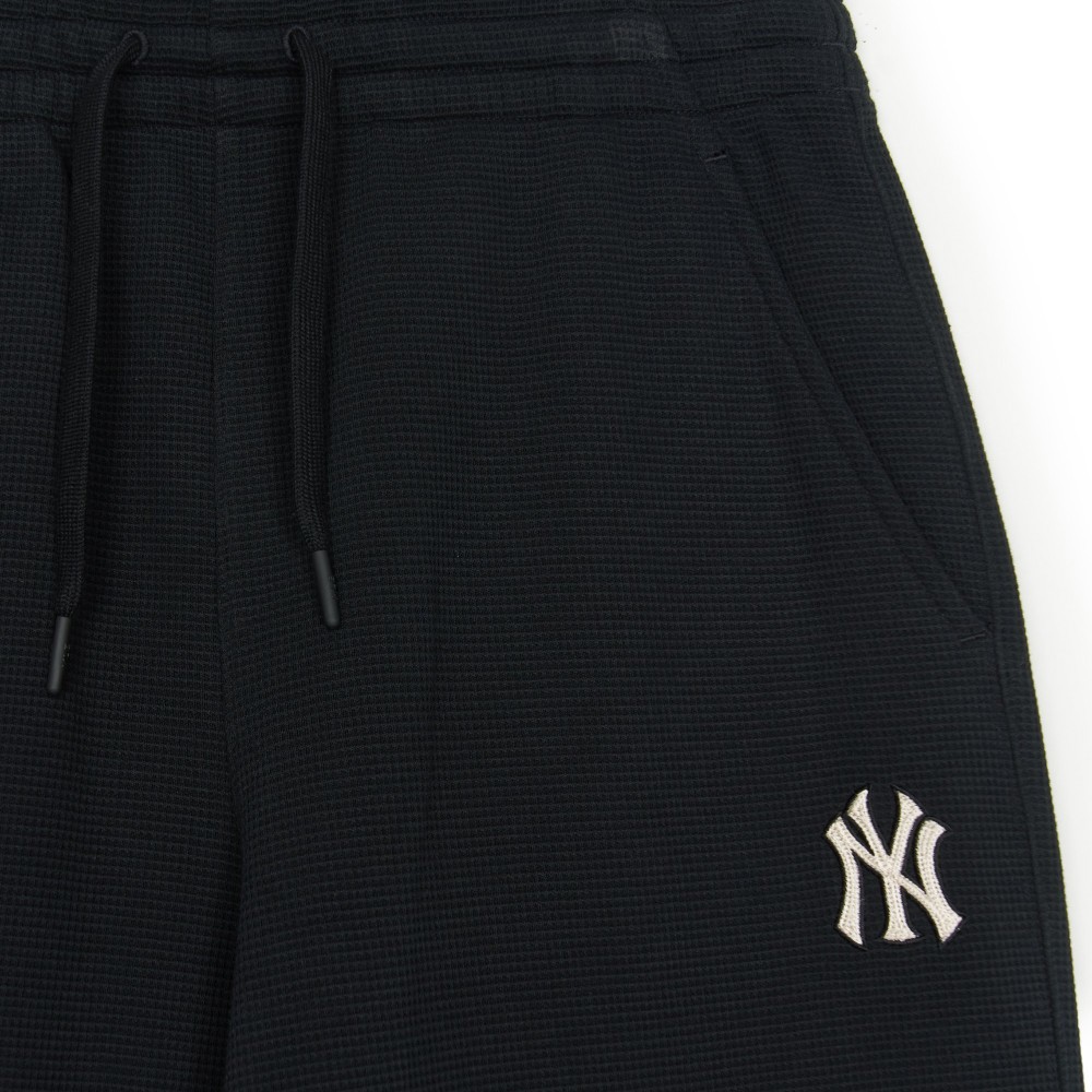 MLB 小Logo運動褲 休閒長褲 紐約洋基隊 (3APTB1146-50BKS)