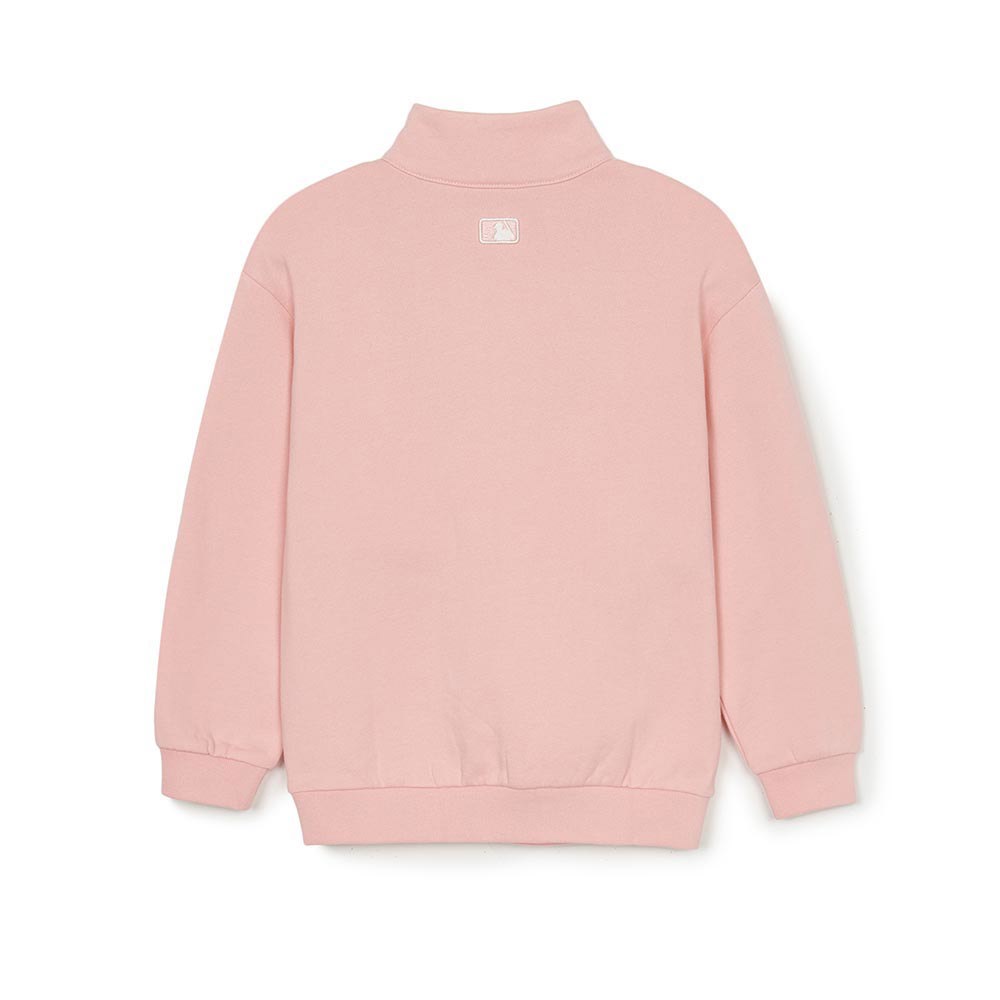 MLB KIDS 半拉鍊鋪棉大學T 童裝 Heart系列 紐約洋基隊 (7AMTH0546-50COS)