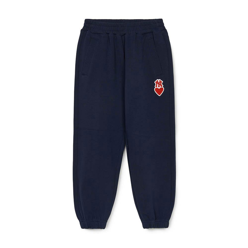 MLB KIDS 運動套裝 大學T+棉褲 童裝 Heart系列 紐約洋基隊 (7AS2H0144-50NYD)