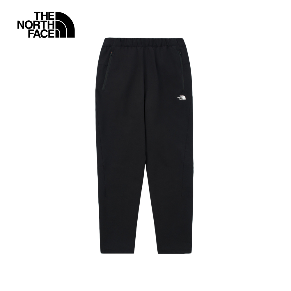 【限時搶購】女款黑色DWR防潑水戶外徒步長褲｜89Y8JK3