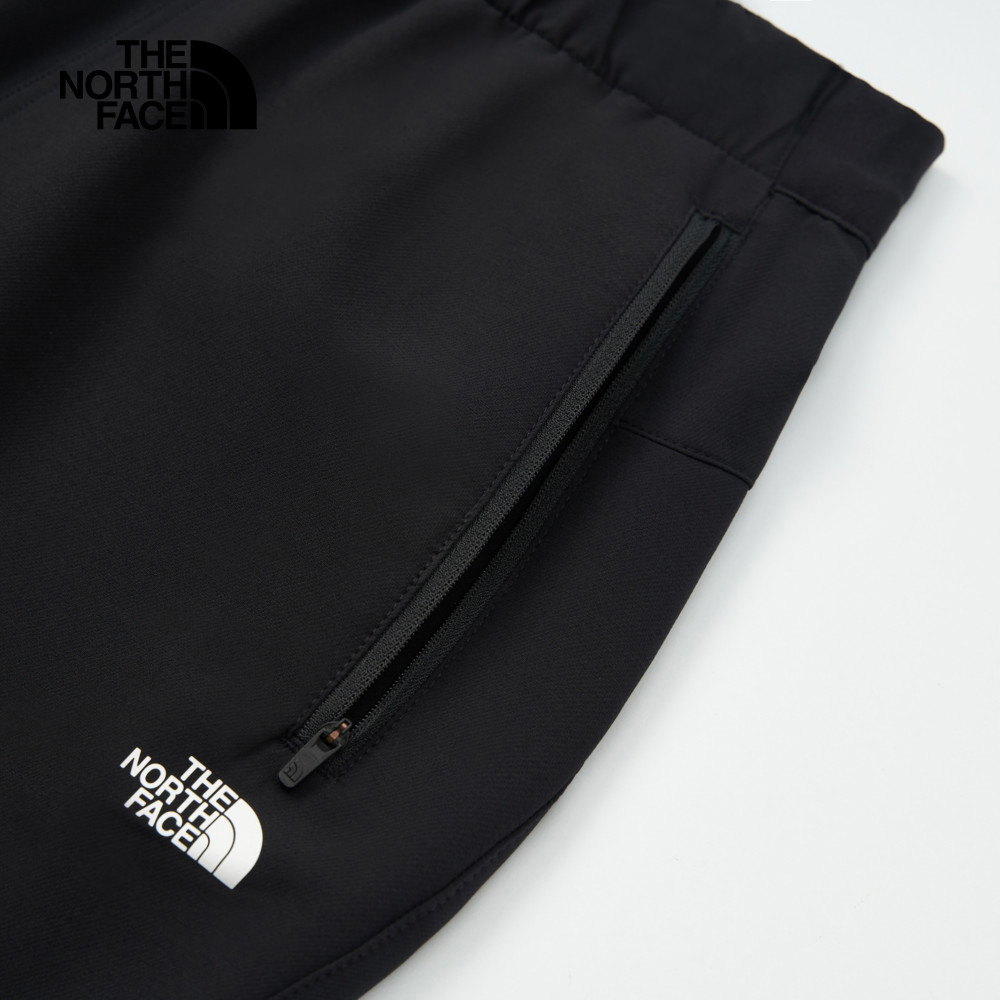 【限時搶購】女款黑色DWR防潑水戶外徒步長褲｜89Y8JK3