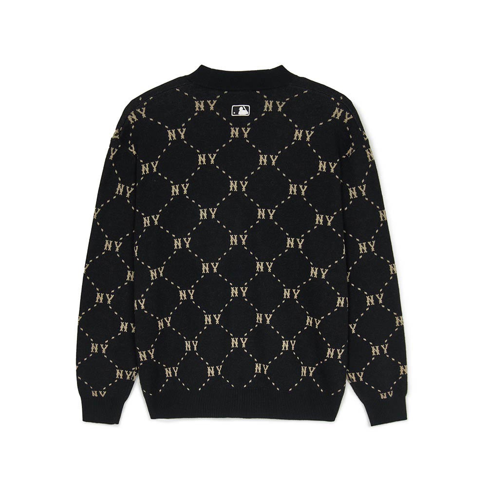 MLB 針織衫 Monogram系列 紐約洋基隊 (3AKCM0144-50BKS)