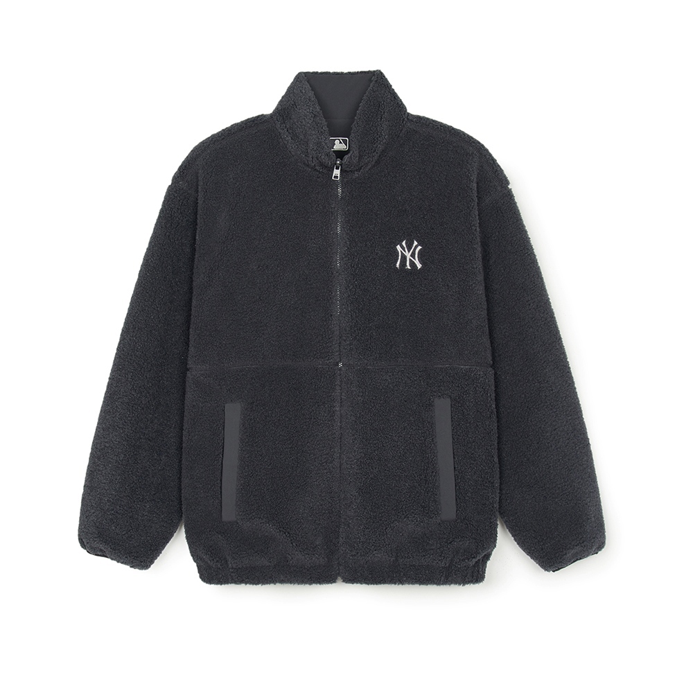 MLB FLEECE 雙面穿 翻領外套 羊羔絨外套 Varsity系列 紐約洋基隊 (3AFDV0346-50CGS)