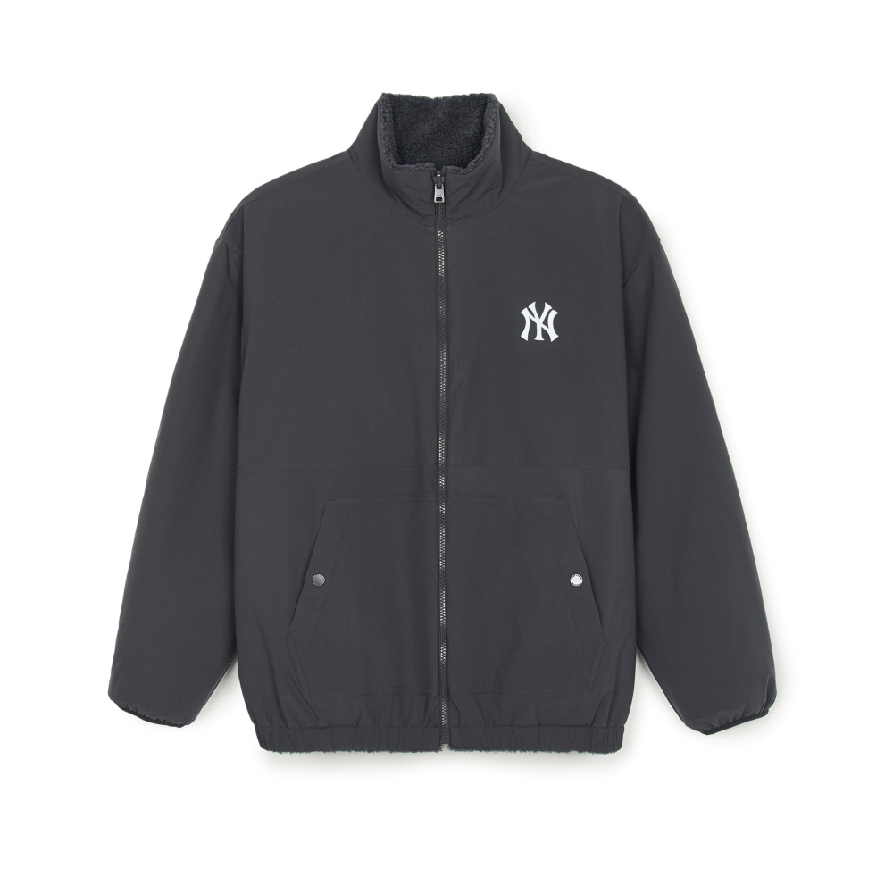 MLB FLEECE 雙面穿 翻領外套 羊羔絨外套 Varsity系列 紐約洋基隊 (3AFDV0346-50CGS)