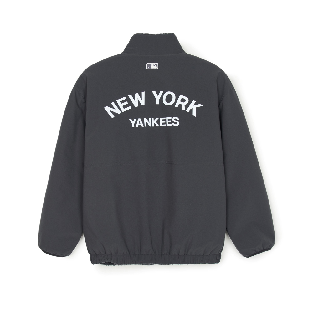 MLB FLEECE 雙面穿 翻領外套 羊羔絨外套 Varsity系列 紐約洋基隊 (3AFDV0346-50CGS)