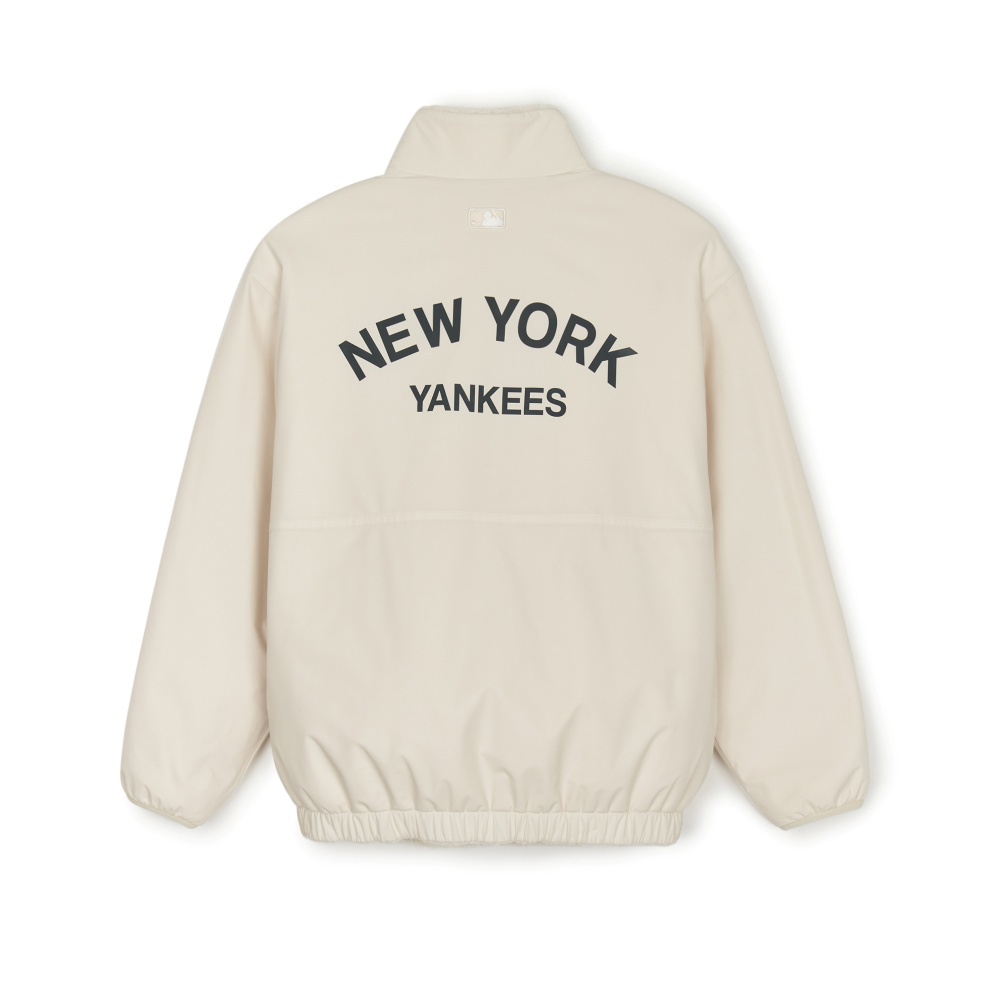 MLB FLEECE 雙面穿 翻領外套 羊羔絨外套 Varsity系列 紐約洋基隊 (3AFDV0346-50CRD)