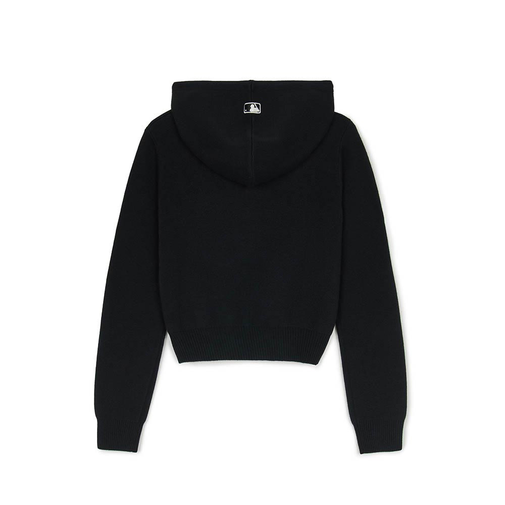 MLB 女版針織連帽上衣 帽T Varsity系列  紐約洋基隊 (3FKPV0144-50BKS)