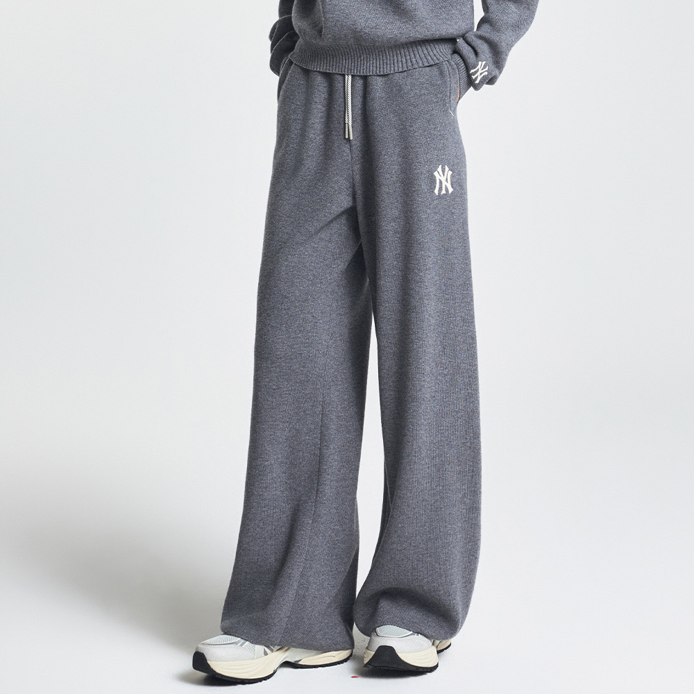 MLB Korea MLB 女版休閒長褲 Varsity系列 紐約洋基隊 (3FPTV0344-50MGD)｜