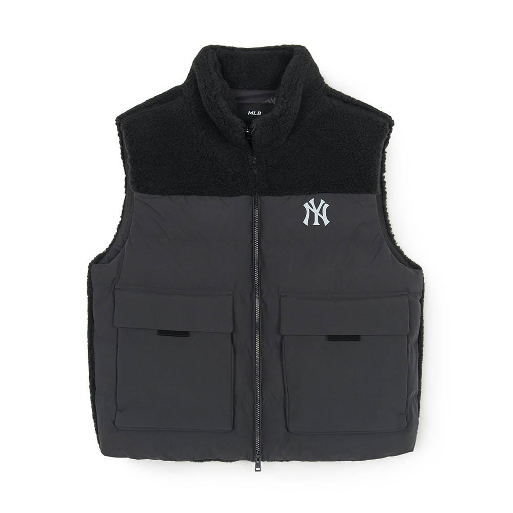MLB 刷絨背心 FLEECE系列 紐約洋基隊 (3AFDB0246-50CGS)