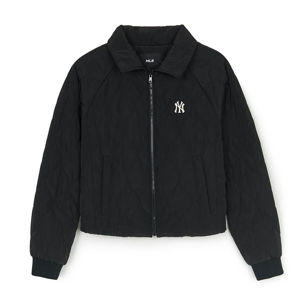 MLB Korea MLB 女版鋪棉絎縫外套 紐約洋基隊 (3FPDB0146-50BKS)｜雲躍旗艦