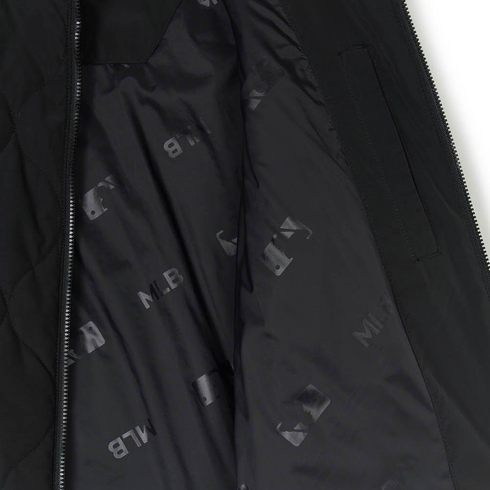 MLB 女版鋪棉絎縫外套 紐約洋基隊 (3FPDB0146-50BKS)