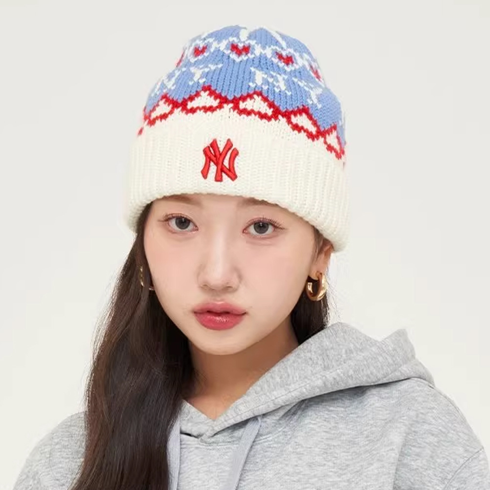 MLB 針織毛帽 紐約洋基隊 (3ABNBM546-50CRD)