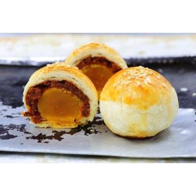 【白鵝山腳】牛肉蛋黃酥(12入) PW0102 -廠商直送