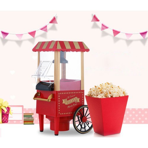 【Redbox】復古迷你推車爆米花機-廠商直送