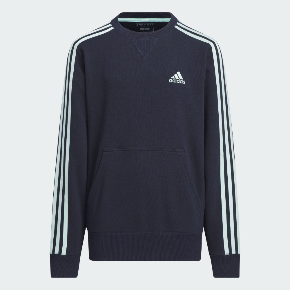 Adidas ESSENTIALS PLUS 長袖上衣｜寬鬆的法式毛圈長－运动品牌专卖