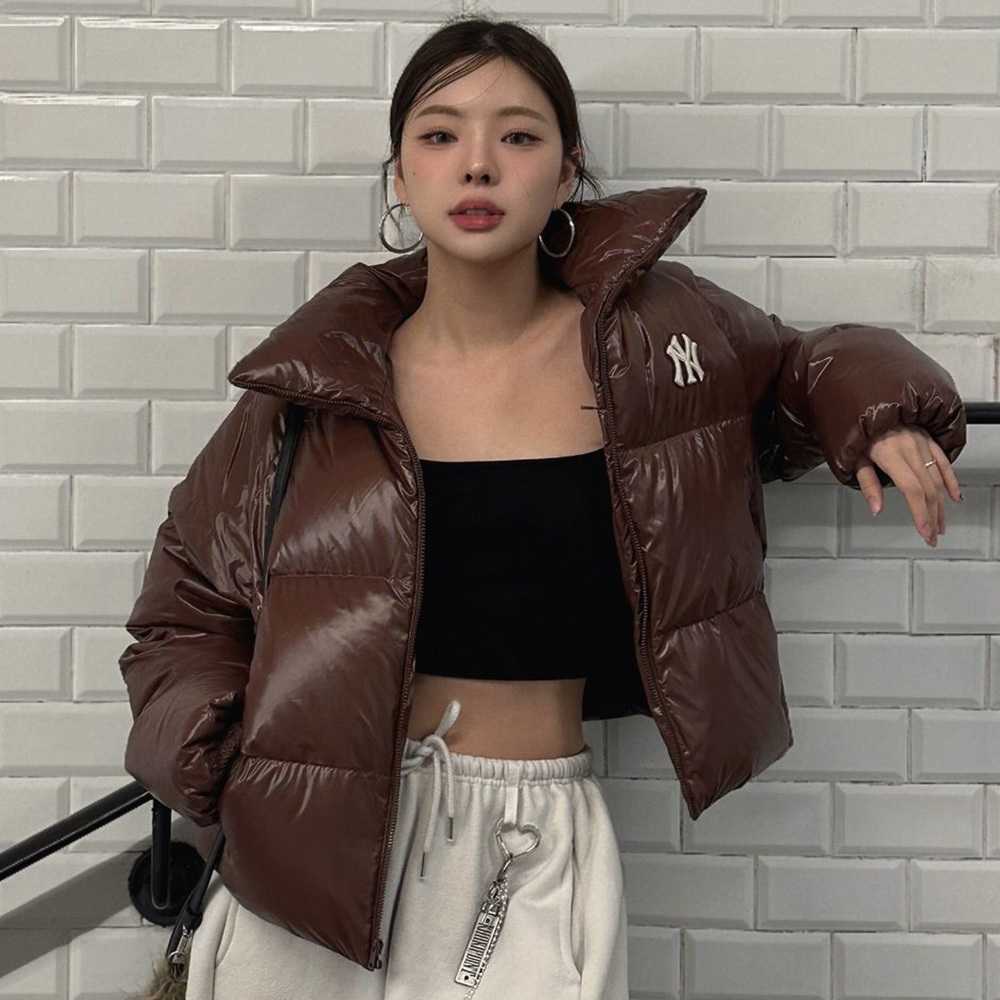 MLB 女版鴨絨外套 羽絨外套 紐約洋基隊 (3FDJB2046-50BRD)