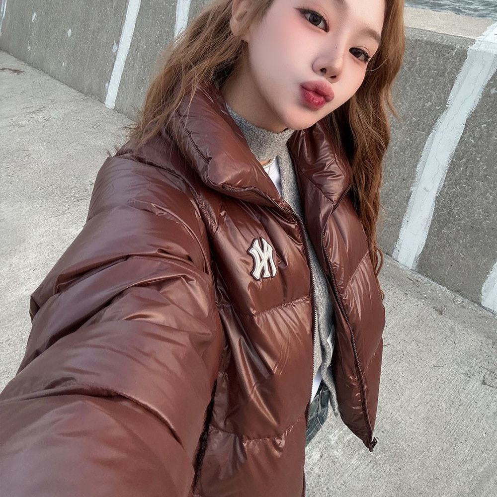 MLB 女版鴨絨外套 羽絨外套 紐約洋基隊 (3FDJB2046-50BRD)