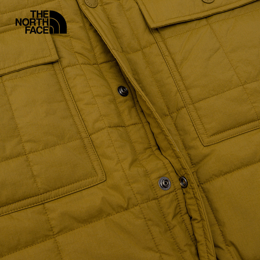 【10/25 00點週末限定】The North Face北面男款綠色DWR防潑水鋪棉外套｜89YU1OB