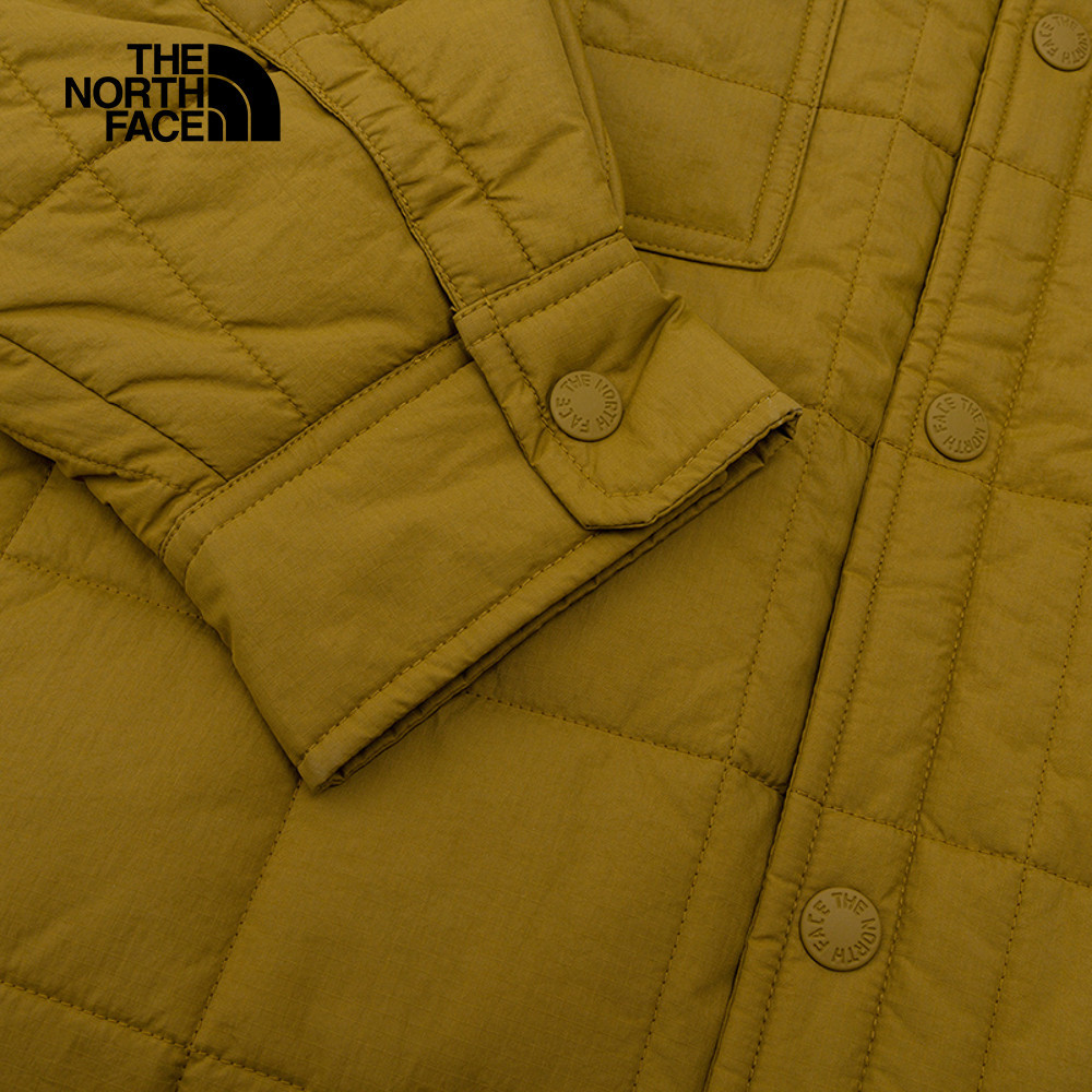【10/25 00點週末限定】The North Face北面男款綠色DWR防潑水鋪棉外套｜89YU1OB