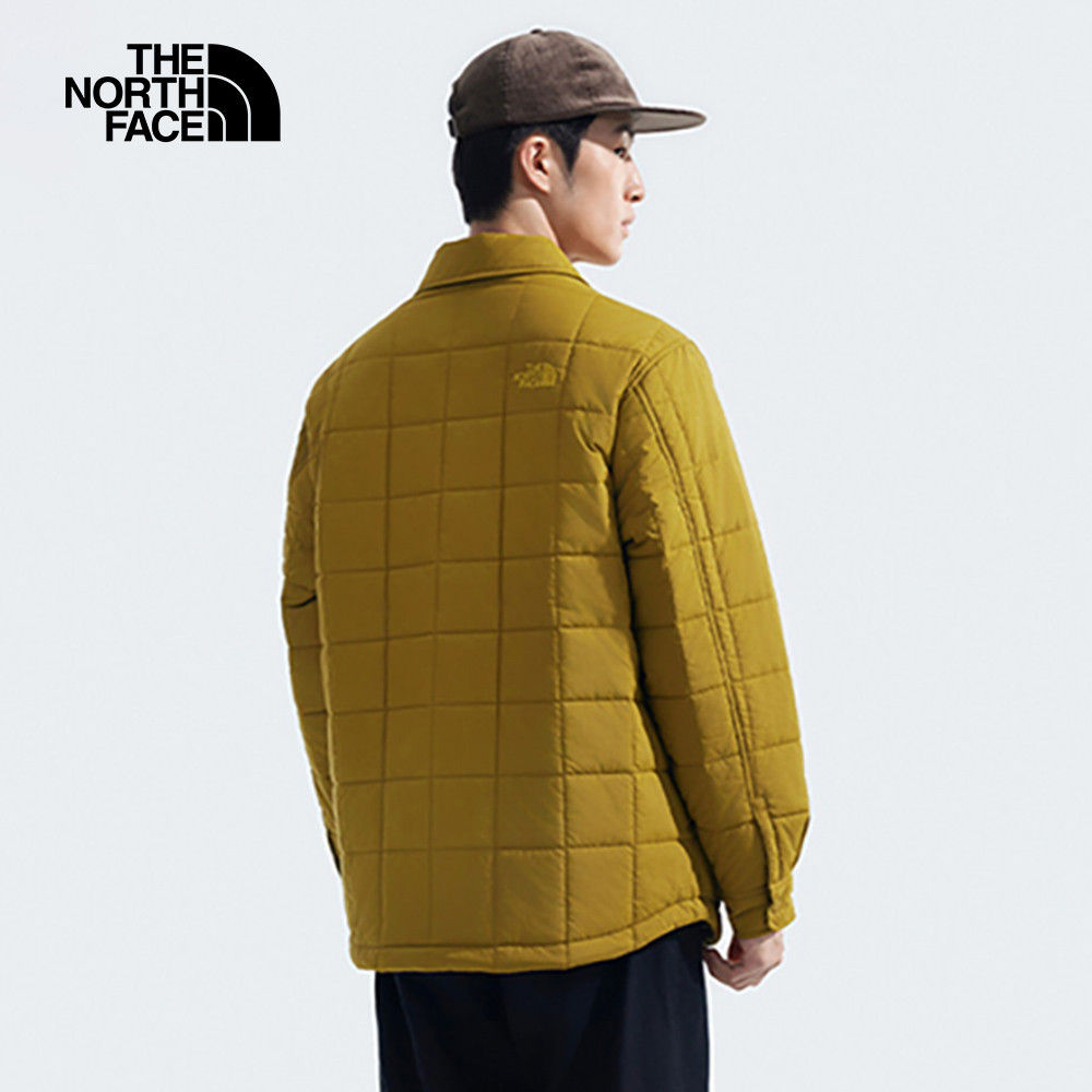 【10/25 00點週末限定】The North Face北面男款綠色DWR防潑水鋪棉外套｜89YU1OB