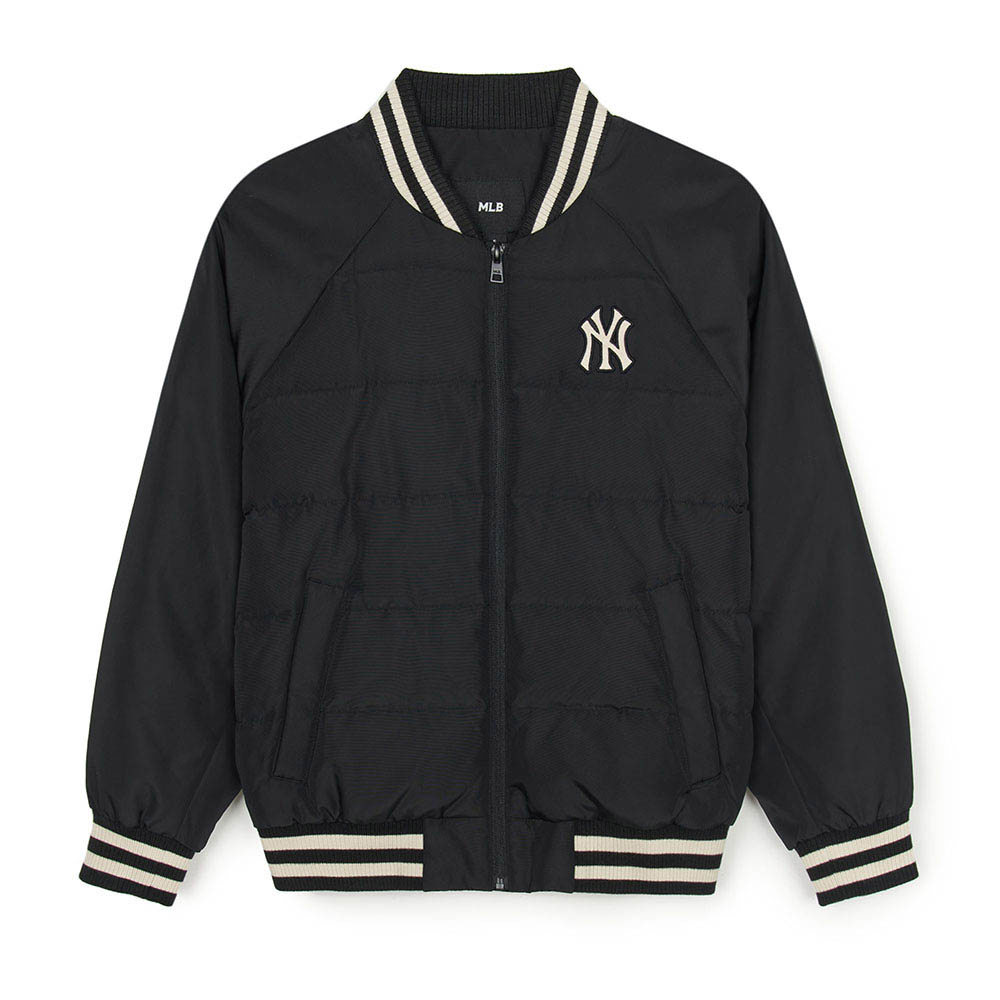 MLB 輕量羽絨外套 棒球外套 夾克 Varsity系列 紐約洋基隊 (3ADJV0146-50BKS)