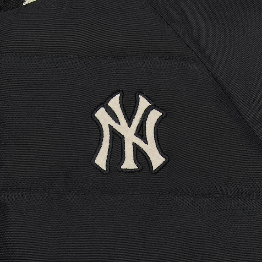 MLB 輕量羽絨外套 棒球外套 夾克 Varsity系列 紐約洋基隊 (3ADJV0146-50BKS)