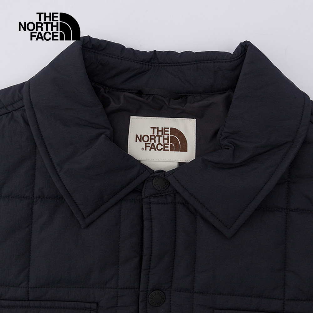 【10/24 00點週末限定】The North Face北面男款黑色DWR防潑水鋪棉外套｜89YUJK3