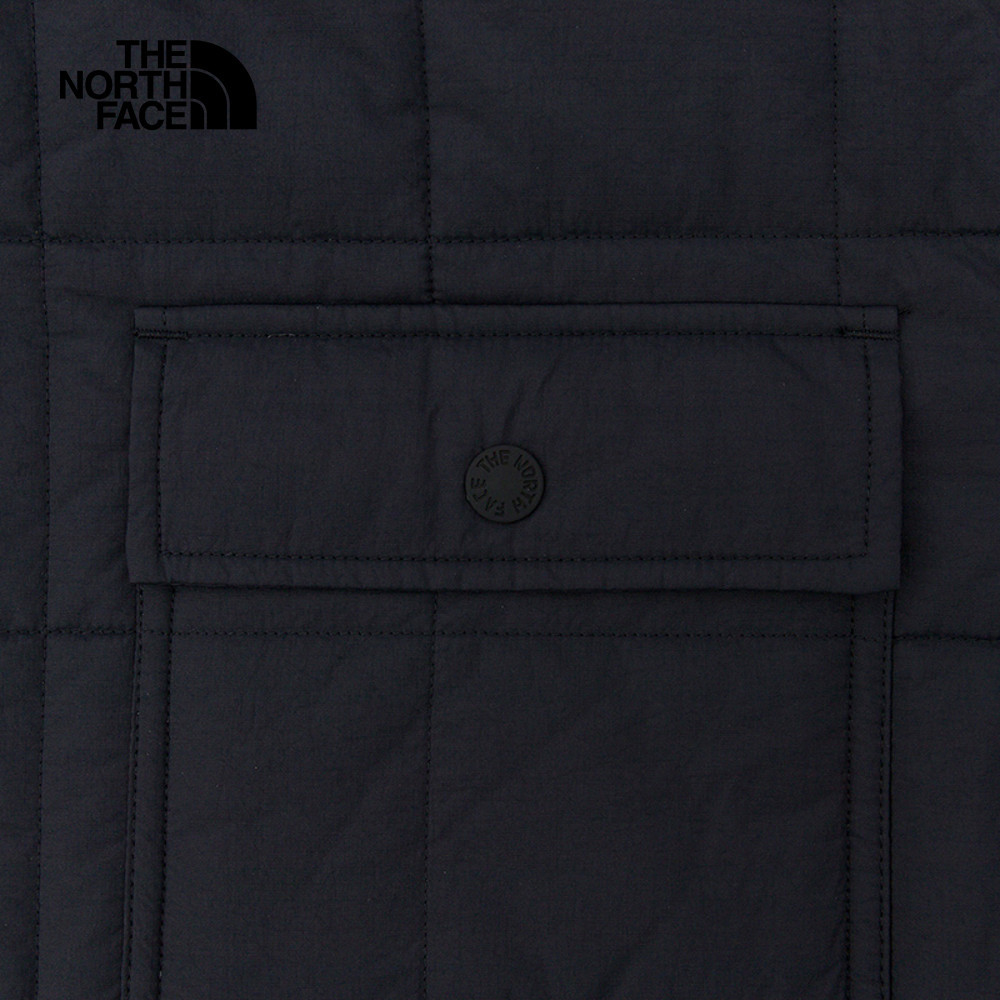 【10/24 00點週末限定】The North Face北面男款黑色DWR防潑水鋪棉外套｜89YUJK3