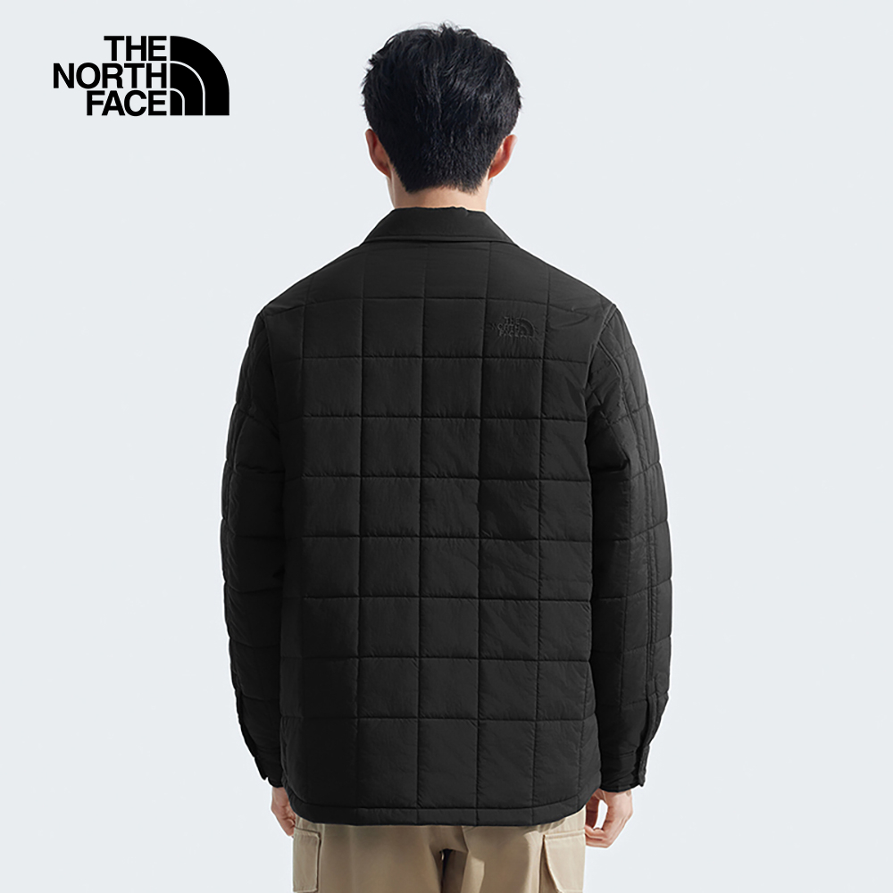 【10/24 00點週末限定】The North Face北面男款黑色DWR防潑水鋪棉外套｜89YUJK3
