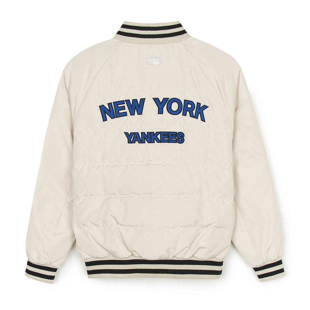 MLB 輕量羽絨外套 棒球外套 夾克 Varsity系列 紐約洋基隊 (3ADJV0146-50CRD)
