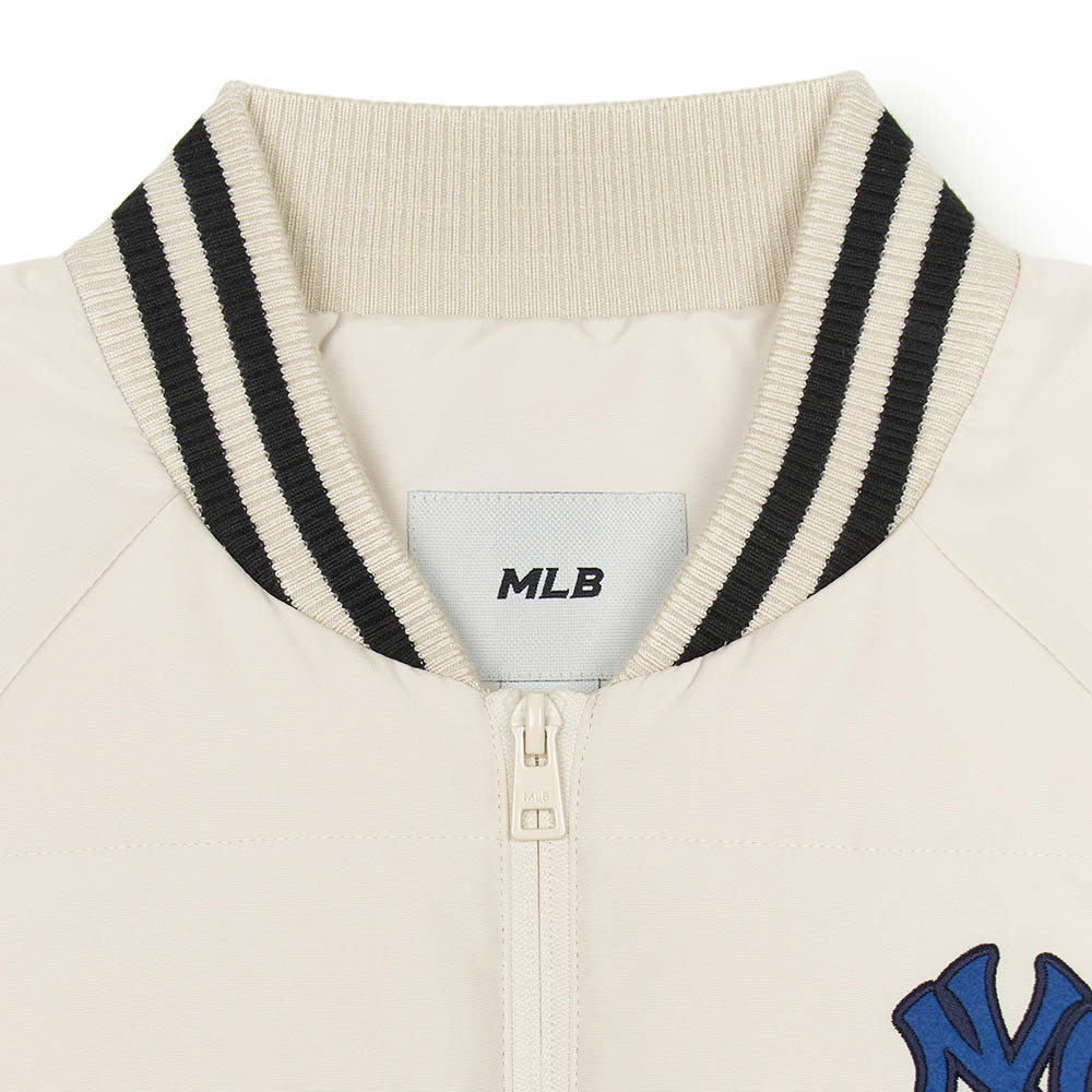 MLB 輕量羽絨外套 棒球外套 夾克 Varsity系列 紐約洋基隊 (3ADJV0146-50CRD)