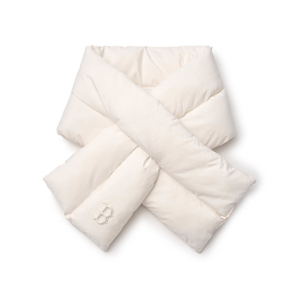 MLB 羽絨風格圍巾 波士頓紅襪隊 (3AMFB0146-43CRS)