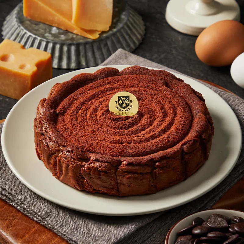 【起士公爵】極上濃巧巴斯克乳酪蛋糕 6吋[零砂糖無麩質]