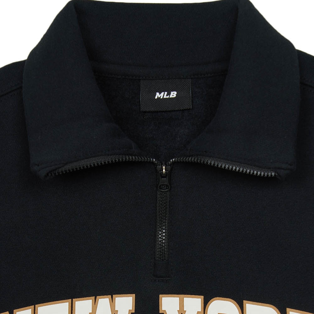 MLB KIDS 運動套裝 長袖T恤+背心+長褲 童裝 Varsity系列 紐約洋基隊 (7AS1V0346-50BKS)