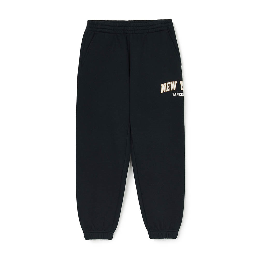 MLB KIDS 運動套裝 長袖T恤+背心+長褲 童裝 Varsity系列 紐約洋基隊 (7AS1V0346-50BKS)