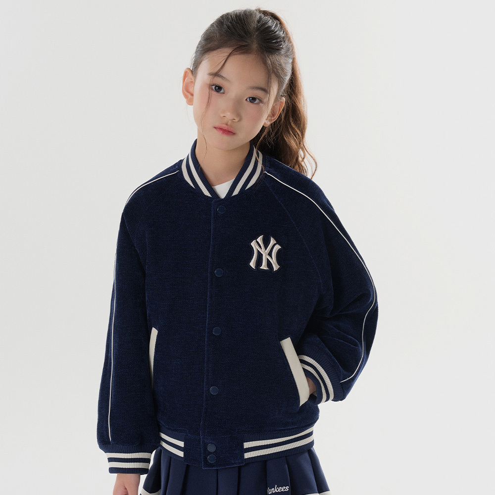 MLB Korea MLB KIDS棒球外套 Varsity系列 紐約洋基隊 (7AJPV0144-50NYS)｜