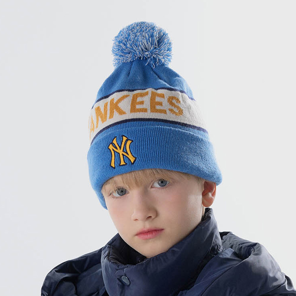 MLB KIDS 毛帽 童帽 Varsity系列 紐約洋基隊 (7ABNV0146-50BLS)