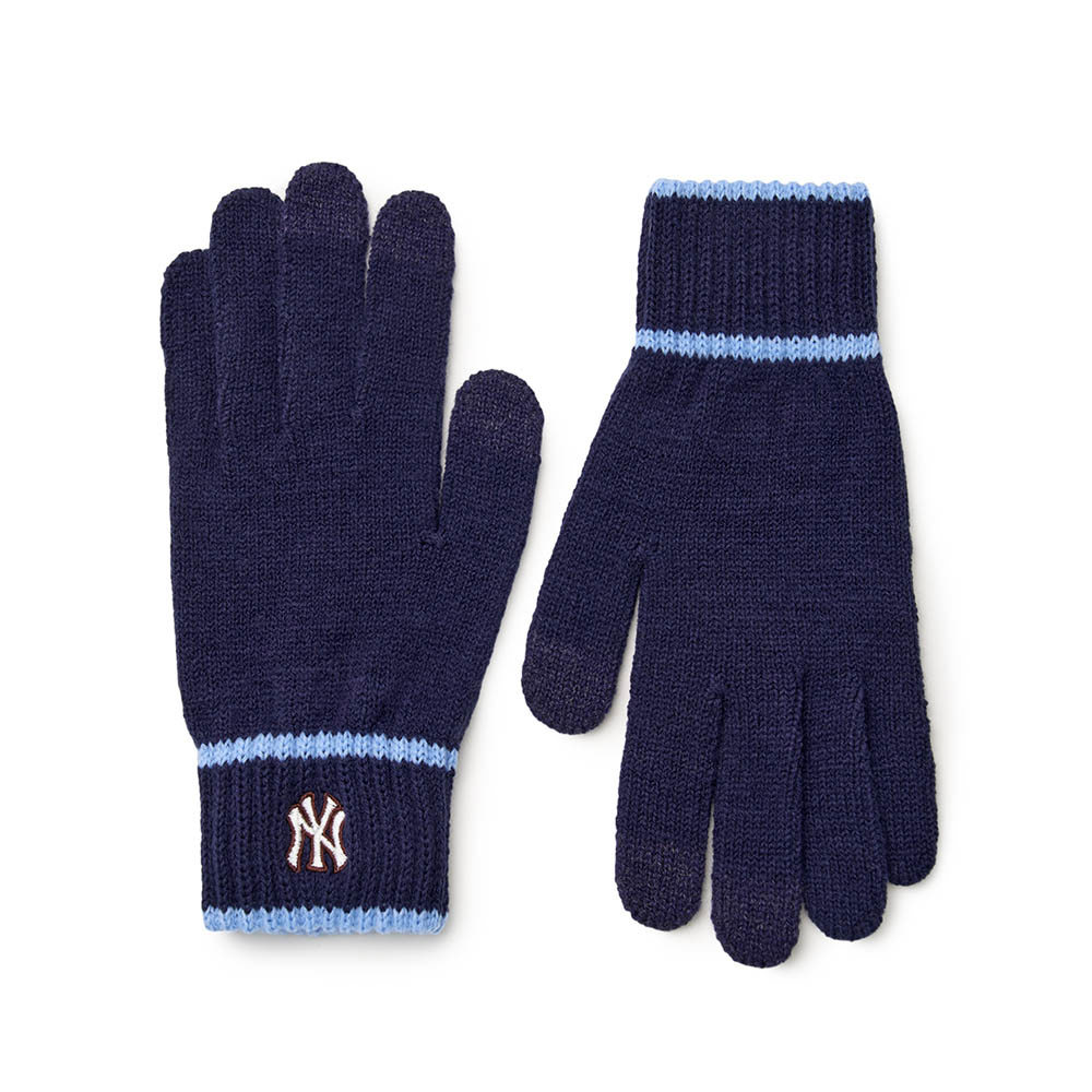 MLB KIDS 針織手套 童裝 Varsity系列 紐約洋基隊 (7AGLV0146-50NYS)