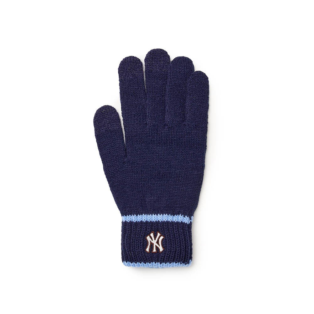 MLB KIDS 針織手套 童裝 Varsity系列 紐約洋基隊 (7AGLV0146-50NYS)