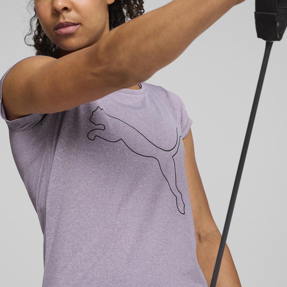 PUMA 訓練系列大跳豹麻花短袖T恤 女性