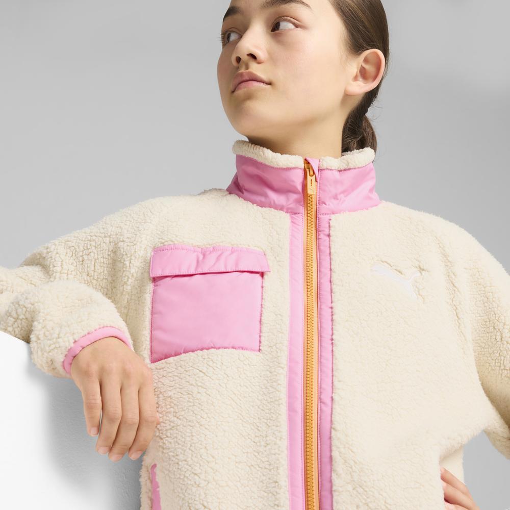 PUMA 基本系列Sherpa立領外套 男童